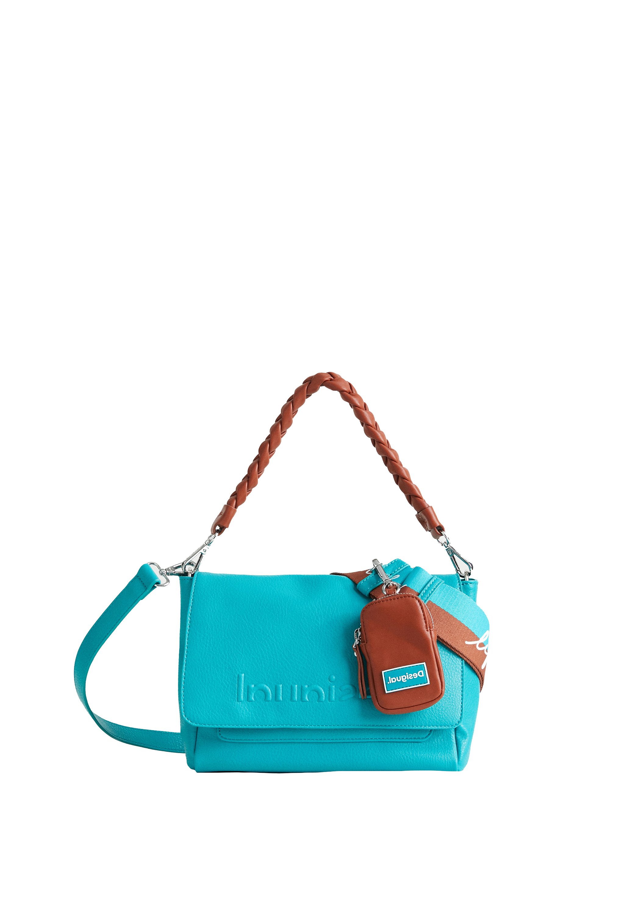 Handtasche türkis Clearance